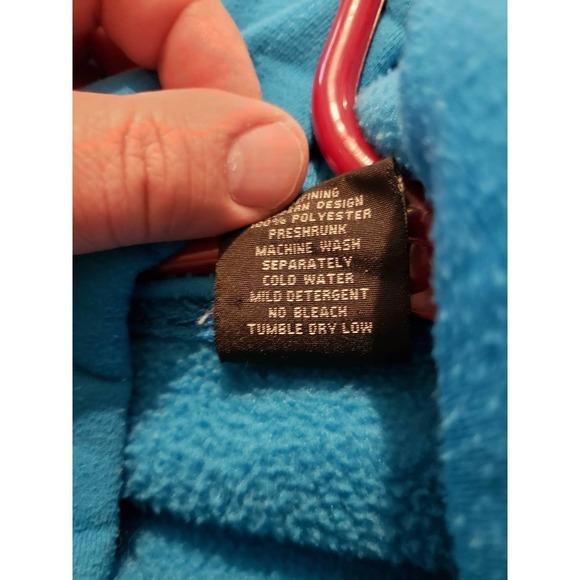 Womens Small Las Vegas Nevada Light Blue Athletic Hoodie Sweatshirt - Picture 5 of 5